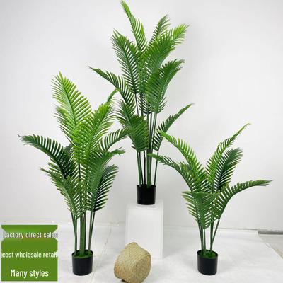 Высококачественная искусственная пальма арека: Роскошное украшение интерьера для гостиной