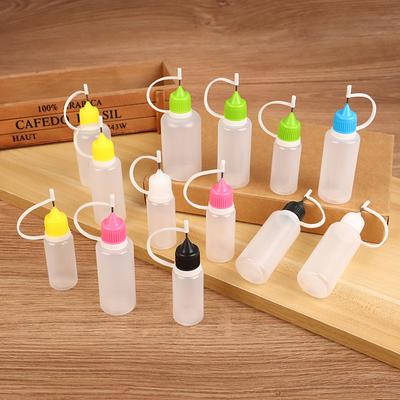 5 шт. 10/20/30 мл многоразовые пластиковые керамические гончарные инструменты сжимаемая игла бутылка точка линия инструменты для самостоятельной работы с полимерной глиной подарки