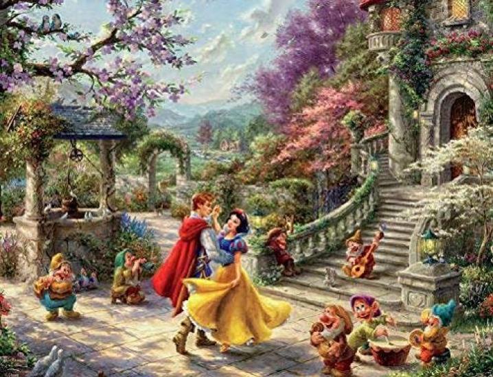 Набор пазлов Disney Classic, 500 деталей x 4, пазл Ceaco Disney Collection [б/у]