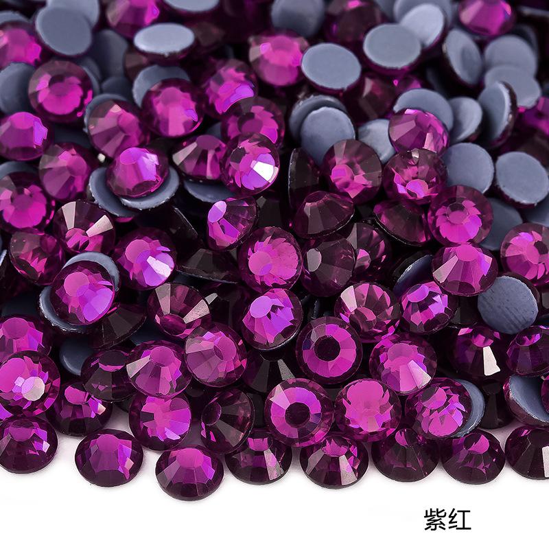 Имитация австрийского горячего алмазного маникюра Стеклянное плоскодонное сверло Клей для страз Аксессуары для одежды своими руками Термоплавкий клей для нижнего сверла