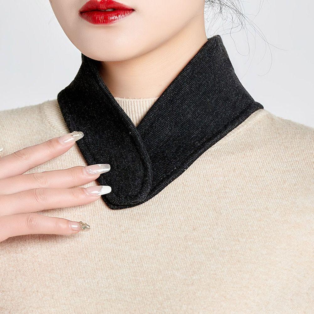 Pure Cotton Collar Scarf Comfortable Cold Protection Daily Neck Protection for Men&Women