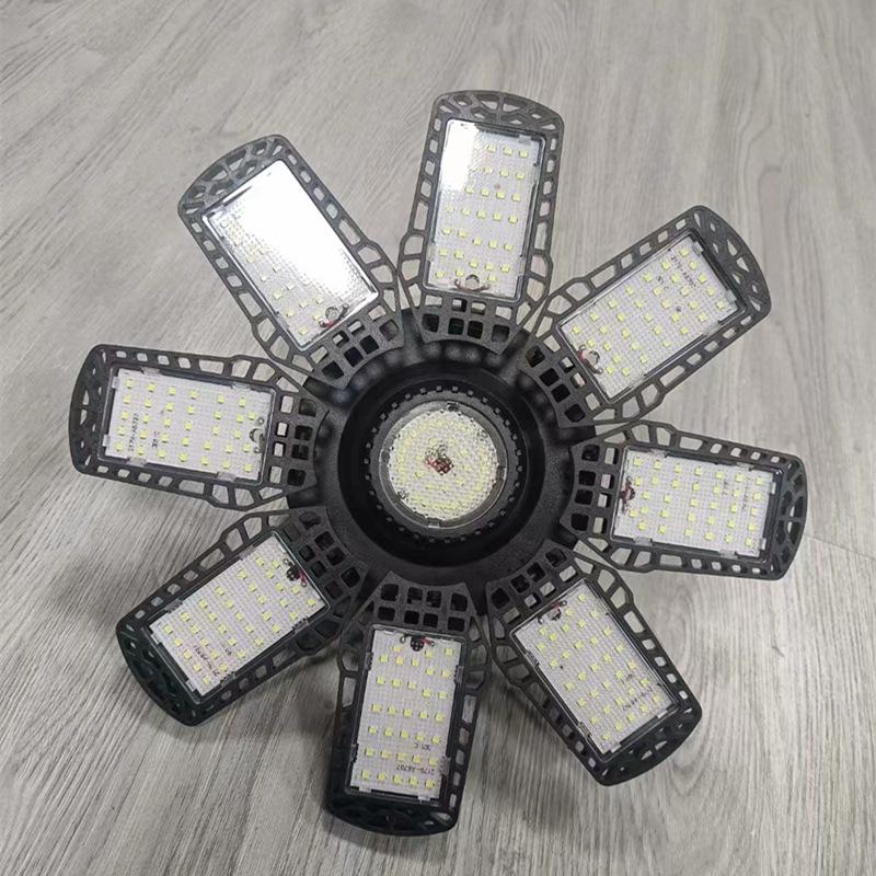 2023 King Kong Деформируемый Светодиодный Гаражный Свет, 5+1 Складная Высокомощная Лампа для Склада