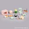 Mini Simulation Miniature Japanese Style Set Play Home Small Home Rice Cooker Juicer Oven Toy Doll House Food Play