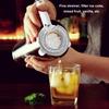 Fine Filtering Bar Strainer High Density Spring Bartending Ice Strainer Cocktail Strainer  Bar