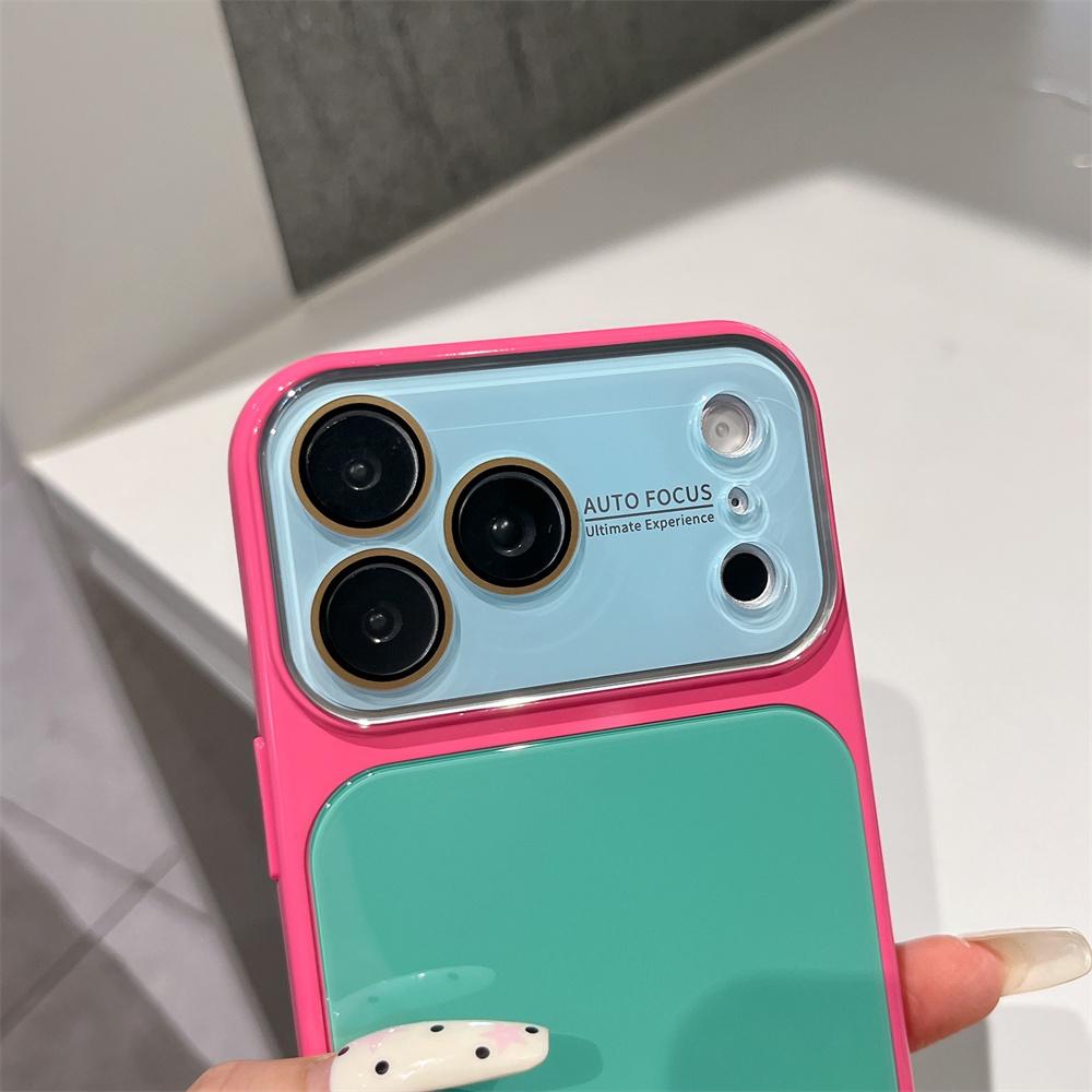 Стекло с цветовым сочетанием «Дофаминовый взрыв» для Apple iPhone 17 16 15 14 Pro Max 13, защитный чехол с защитой объектива камеры, противоударный