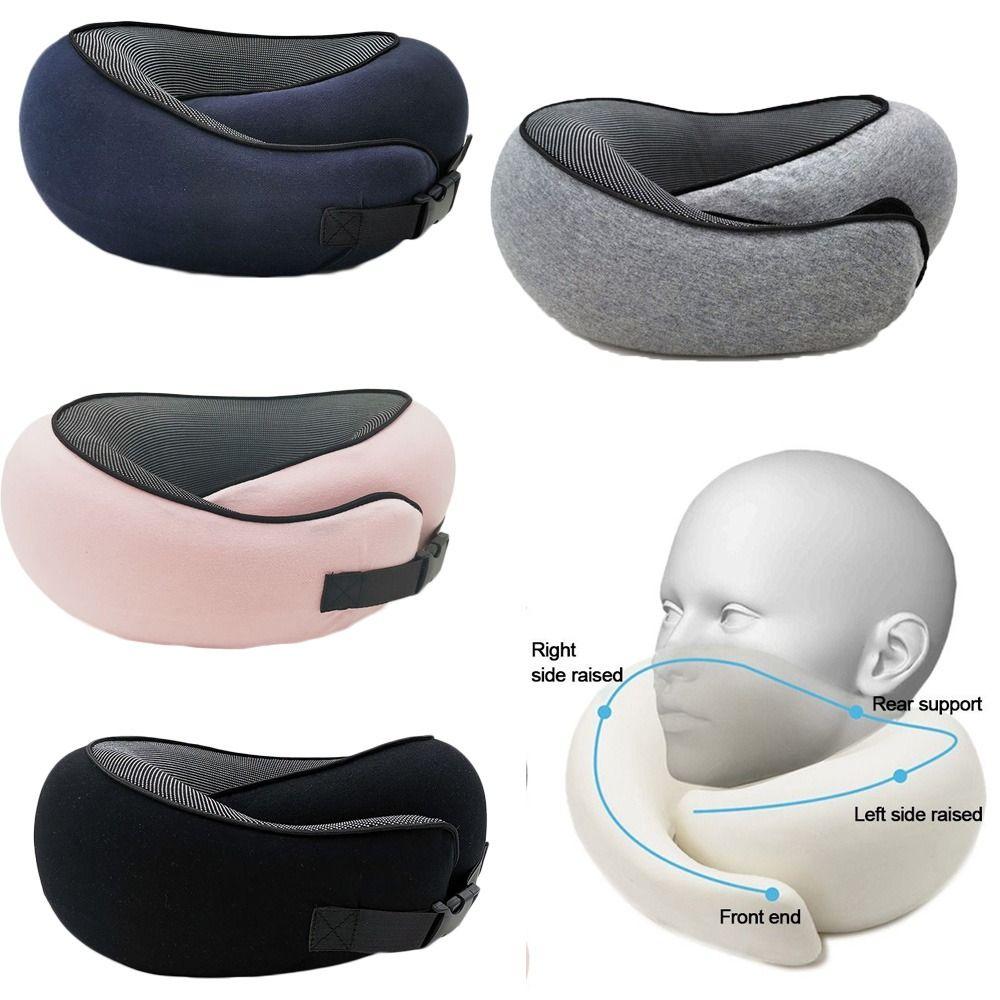 U-shaped Memory Foam Pillow Adjustable Camping Sleeping Cushion New Travel Neck Pillow