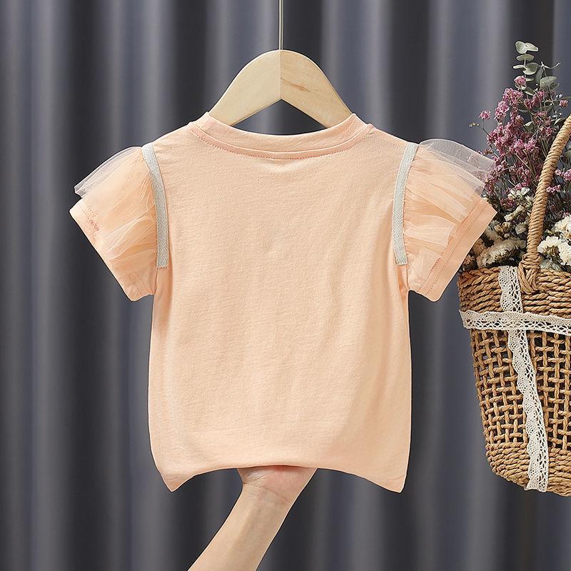 Футболка для девочек 3, 5, 6, 7, 8 лет, футболки с короткими рукавами для мальчиков, детская одежда с вышивкой, детская одежда для дня рождения