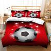 Duvet Cover 3D Home Bedspreads Football Quilt Cover High Quality Bed Cover Suit with Pillowcase Soft Bedding Cover