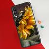Чехол с подсолнухом для Huawei P50 Pro P20 P30 P40 Lite P Smart 2019 Nova 9 5T, чехол для Honor 50 8X 9X