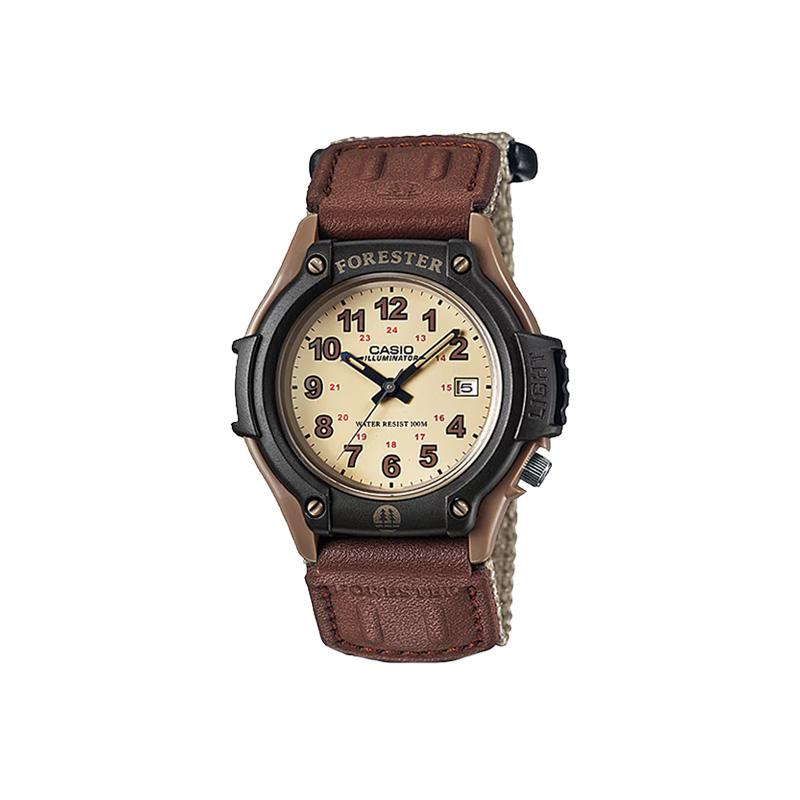 Casio Индивидуальные часы модифицированная серия Outdoor Forester ретро модный тренд Кварцевые Ремешок из натуральной кожи Форма для мужчин a FT500WC-5B