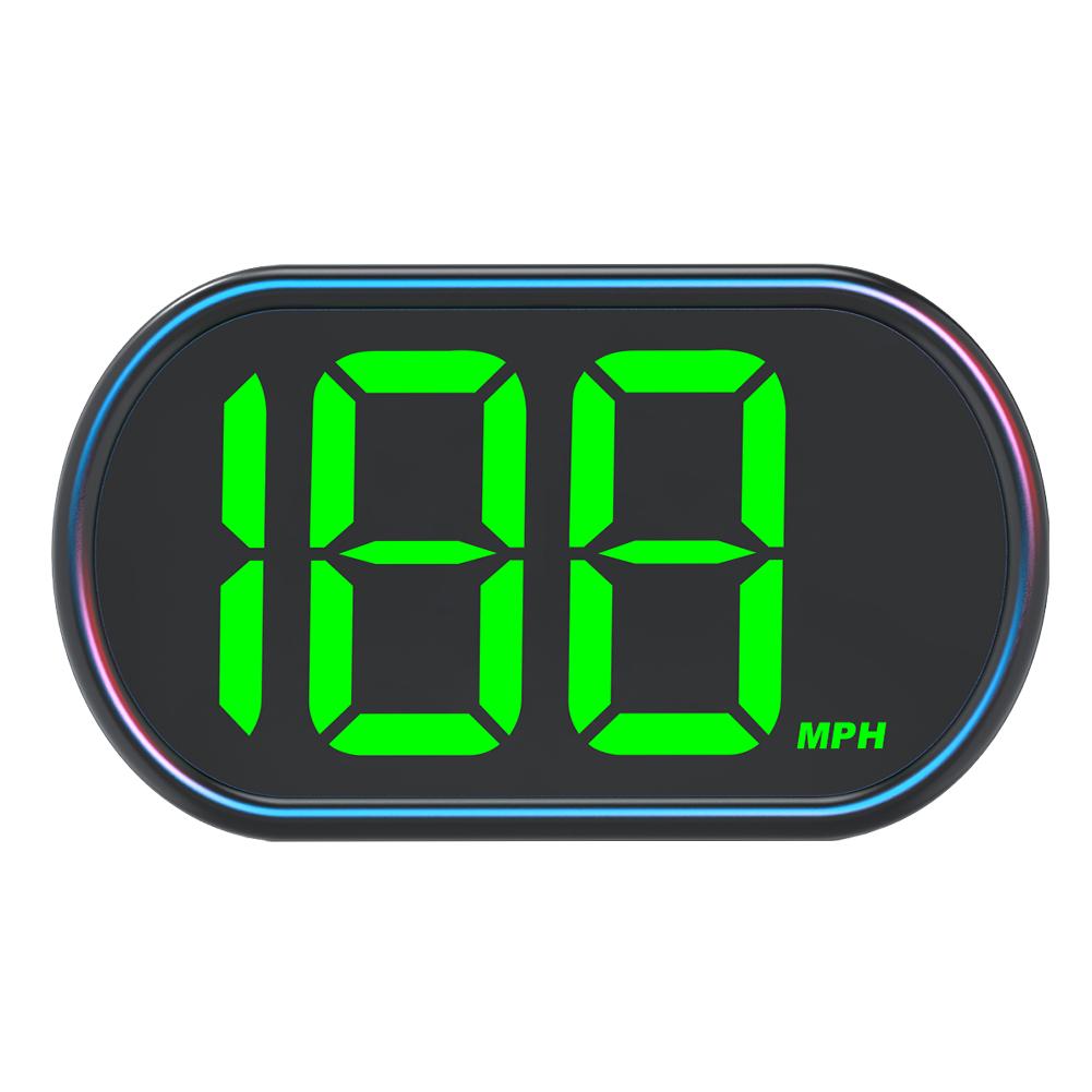 GPS КМ/Ч МИЛЬ/Ч HUD Цифровой Спидометр Проекционный Дисплей Цифровой Измеритель Скорости для Автомобиля Гольф-Кара Автобуса Лодки