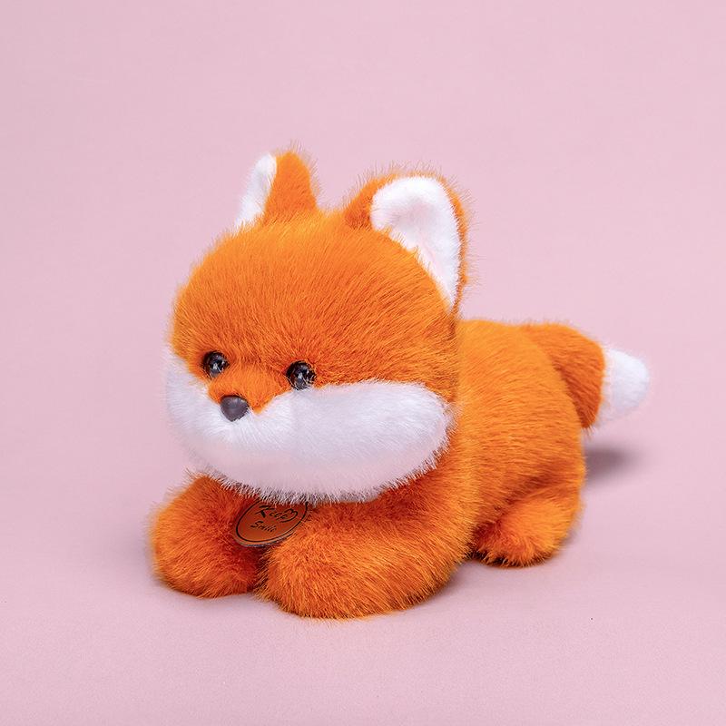 Panda Plush Toy Zoo Cheetah Souvenir Children's Soothing Cat Pillow Dalmatian Dog Ornament