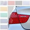 Auto Reflective Material Car Rear Tail Light Cover Car Styling Honeycomb Sticker Tail-lamp Decal