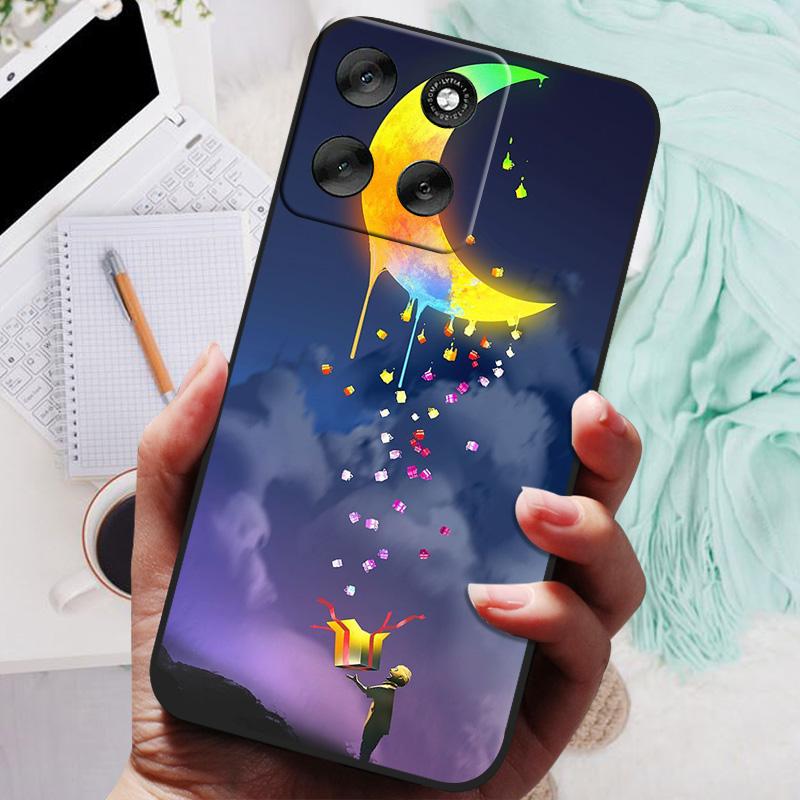 Для Motorola Moto G86 Чехол-бампер Лев Волк Силиконовый Мягкая Задняя Крышка Для Moto G56 G86Power Чехол Для Телефона Moto G56 Защитный Корпус