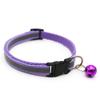 Reflective Safety Cat Pet Dog Kitten Collar Quick Release Bell Hi Vis Adjustable