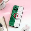 Flag of Algeria   Phone Case For iPhone 17,16,15,14,13,12,11 Plus,Pro Max,Soft Silicone Black Cover