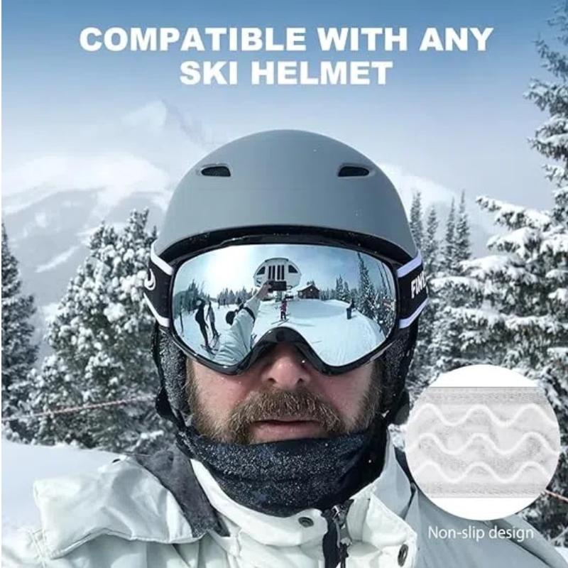 YEZIXIN Сферические горнолыжные очки с защитой от запотевания UV400 HD Защита Сноуборд Снегоход Спорт на открытом воздухе Очки для мужчин женщин подростков