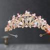 Sweet Children's Crown Headband Princess Headband Hair God Birthday Rhinestone Headband Female Bride Girl Hairpin Head Accessories