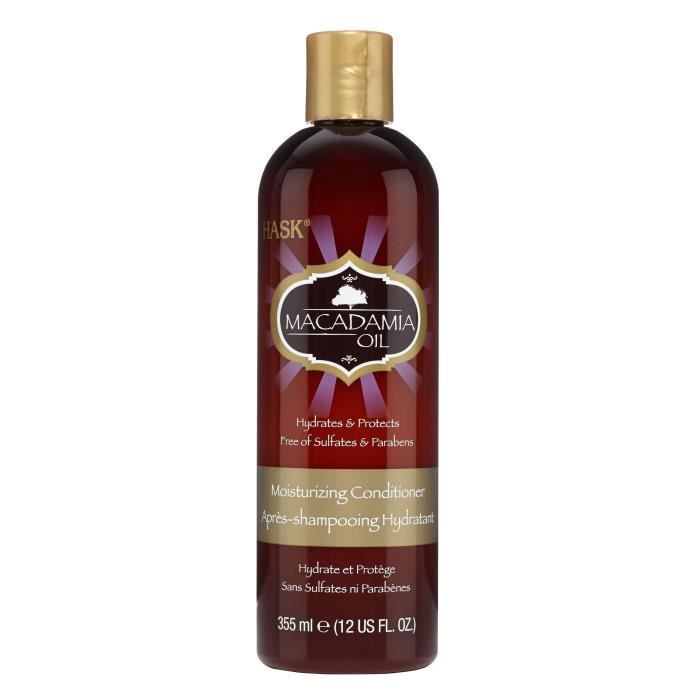 Hask - Après Shampoing huile de Macadamia 355 ml