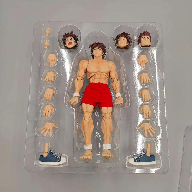 17 см Баки Ханма 1/12 шарнирная аниме фигурка модель статуэтка