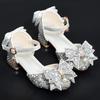 Girls' princess shoes, new summer styles, sandals for little girls, performance shoes, show shoes, formal wear, flower girl shoes, children's high