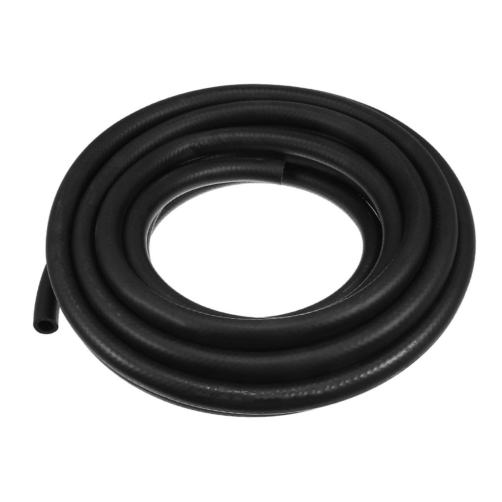 ABSOPRO Car Straight Heater 10M 16mm Inner Hose Black Hose, (32.81ft) Long, (0.63") Diameter, Multi-Purpose Pipe, Rubber,
