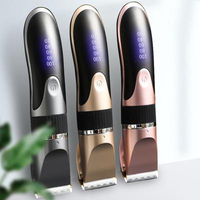 Керамическое лезвие, электрическая машинка для стрижки волос, цифровой дисплей, триммер для волос для взрослых и детей, USB перезаряжаемая машинка для стрижки волос, парикмахерская машинка