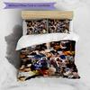 Buffy 3pcs Bedding Set Duvet Cover Closure Includes 1 Duvet Cover & 2 Pillowcases for All Seasons Bedroom Home Dorm Decor