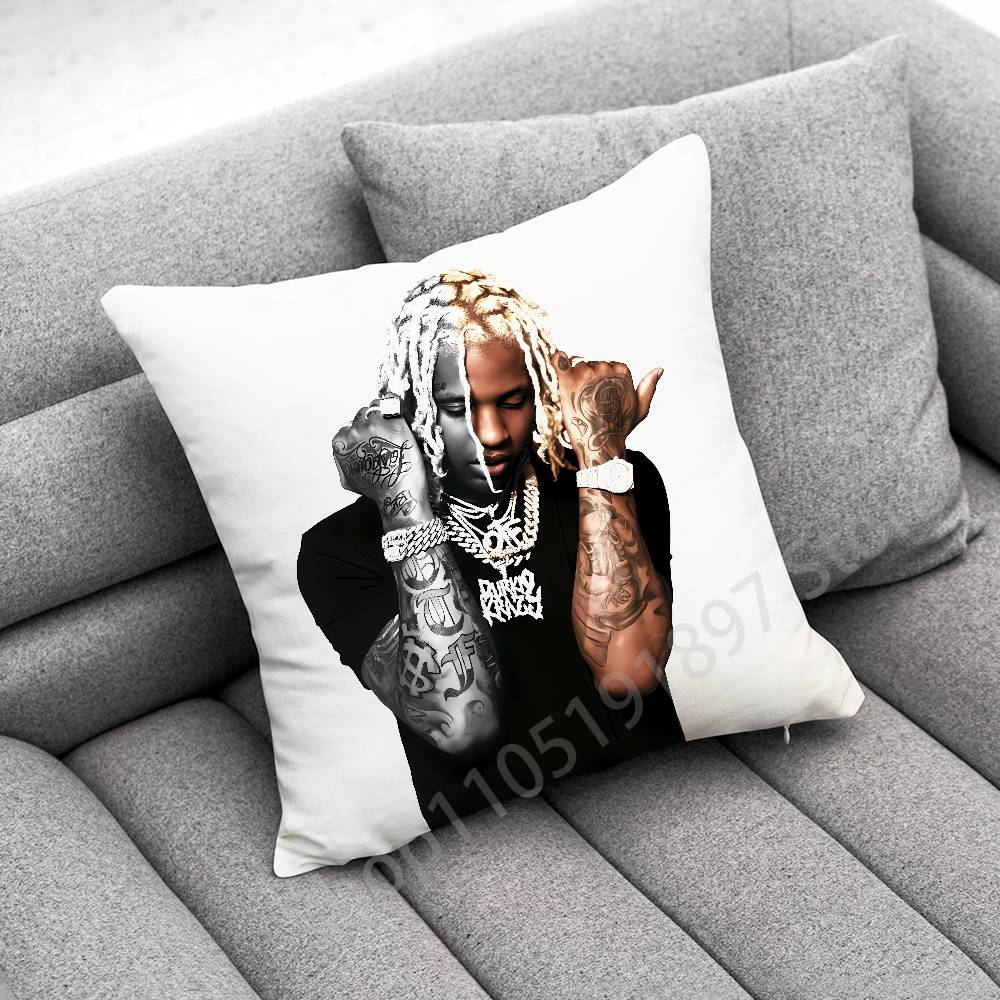 Чехол на декоративную подушку L-Lil Durk Deep Thoughts Для 50см 30см 55см 45*45см 40см Квадратная Наволочка для Подушки на Кровать