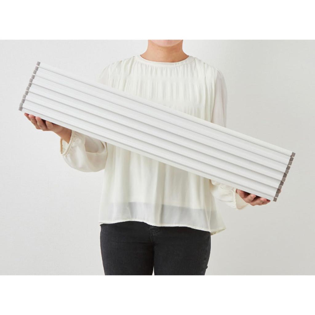 Крышка для ванны Belca Ion Складная Компактная Крышка для ванны Ширина 80 x Длина 162 см Белая Легкая Антибактериальная Противогрибковая Защищающая от загрязнений Ag+Серебро MS-OW16-W