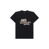 Balenciaga Футболка женская черная свободного кроя 612965TNVN41059