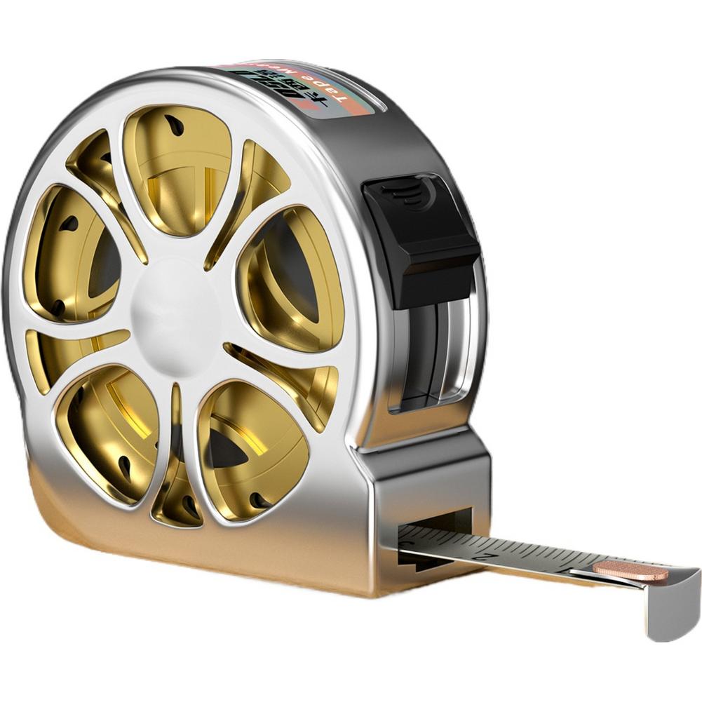 Мини рулетка 2 м выдвижная легко читаемая брелок измерительная лента, дюймовая/метрическая шкала карманная рулетка для инженера