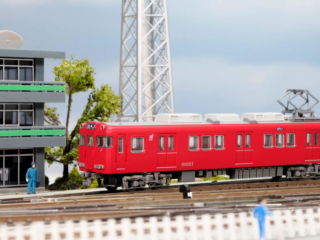 TOMYTEC Railway Collection Nagoya Railroad 6000 Series 5th Generation/Mikawa Line 2-Car Set Diorama Supplies 337683