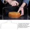2pcs Stainless Steel Cake Slicer  Home Baking Bakery Cake Shop Restaurant Kitchen Daily