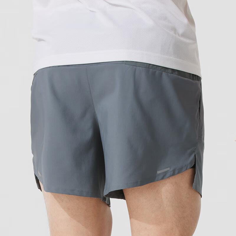 Nike Мужские серые шорты для бега Dri-Fit FN2993-084