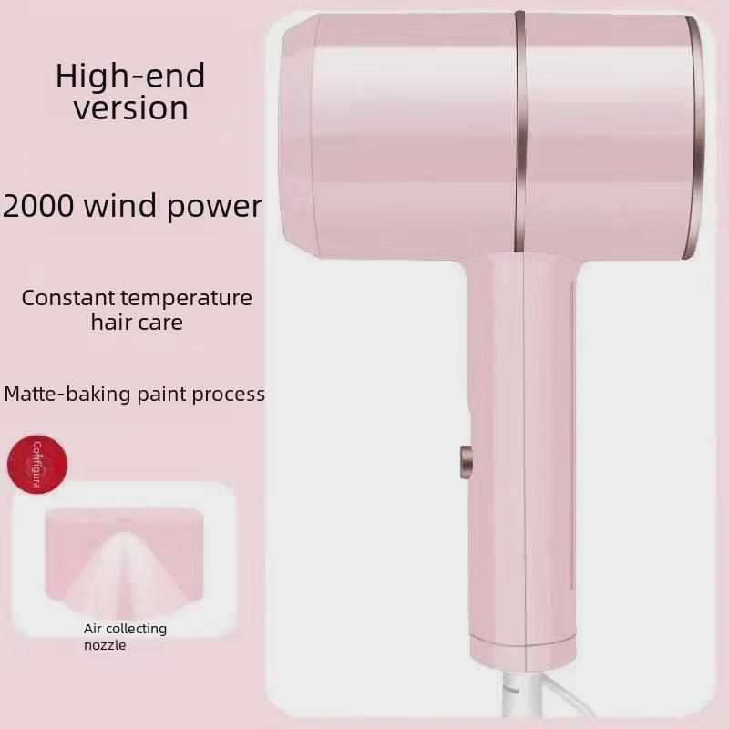 «Мощный фен для волос»: Для домашнего и салонного использования, без повреждения волос, с режимами горячего/холодного нагрева, бесшумный, с технологией отрицательных ионов».