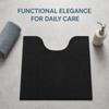 6 Pack U Shape Toilet Rug Absorbent Toilet Floor Mat Durable Toilet Mat  Home