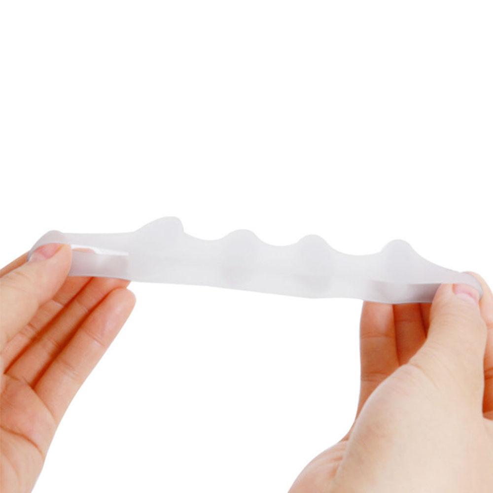 1 Pair Bunion Align Toes Relief Pain Orthotics Corrector Silicone Toe Separator Health Care