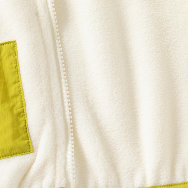 Children's Fleece Jacket Autumn and Winter 2024 New Girls Outdoor Coat Double-sided Fleece Thickened Boys' Warm Top