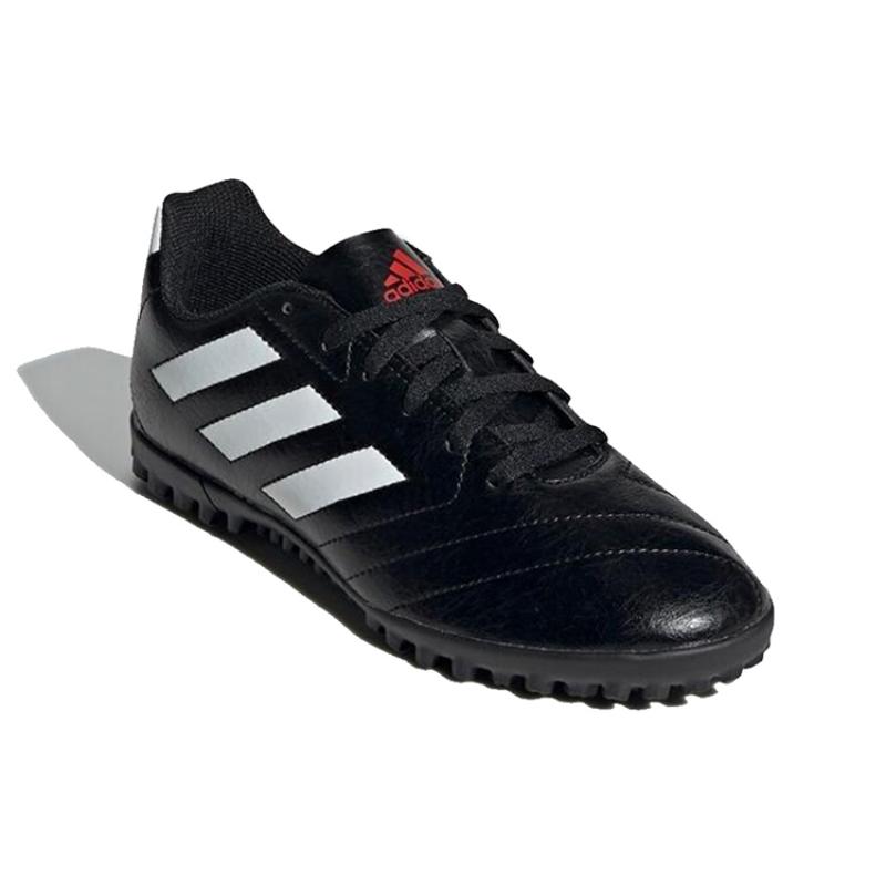 Adidas Goletto 7 Goletto Artificial Lawn Vii TF Abrasion Resistant Low Top Kids' Soccer Shoes Black White Kids' Sneakers FV8710
