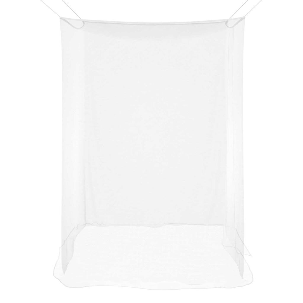Mosquito Net for Bed 156 Meshes 3 pcs White Polyester