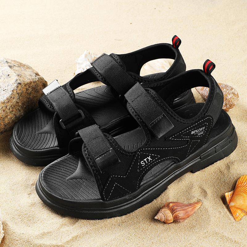 Sandals Men's Summer Teen Versatile Casual Sandals Driving Platform Outdoor Sports Leisure Vietnam Beach Slippers