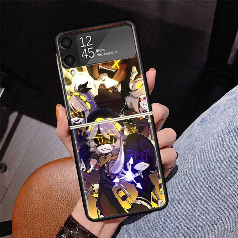 Game M-Murder D-Drones Phone Case For Samsung Z Flip 7 6 5 4 3 Galaxy ZFlip7 ZFlip6 ZFlip5 ZFlip4 ZFlip3 5G Print Cover