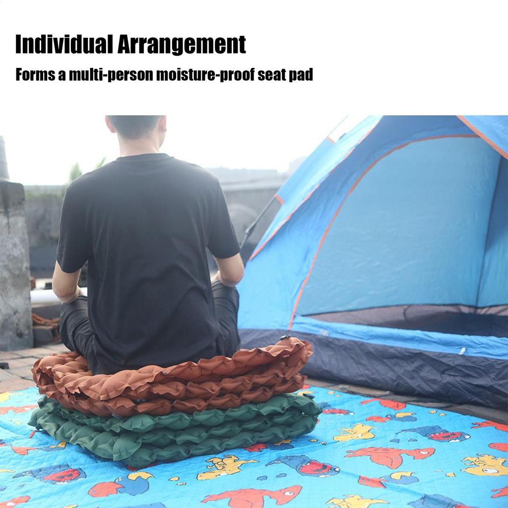 Air Bags Travel Cushion High Rebound Pressur 3D Air Cell Seat Cushion Lightweight Breathable For Car Office Chair Home 4 Colors