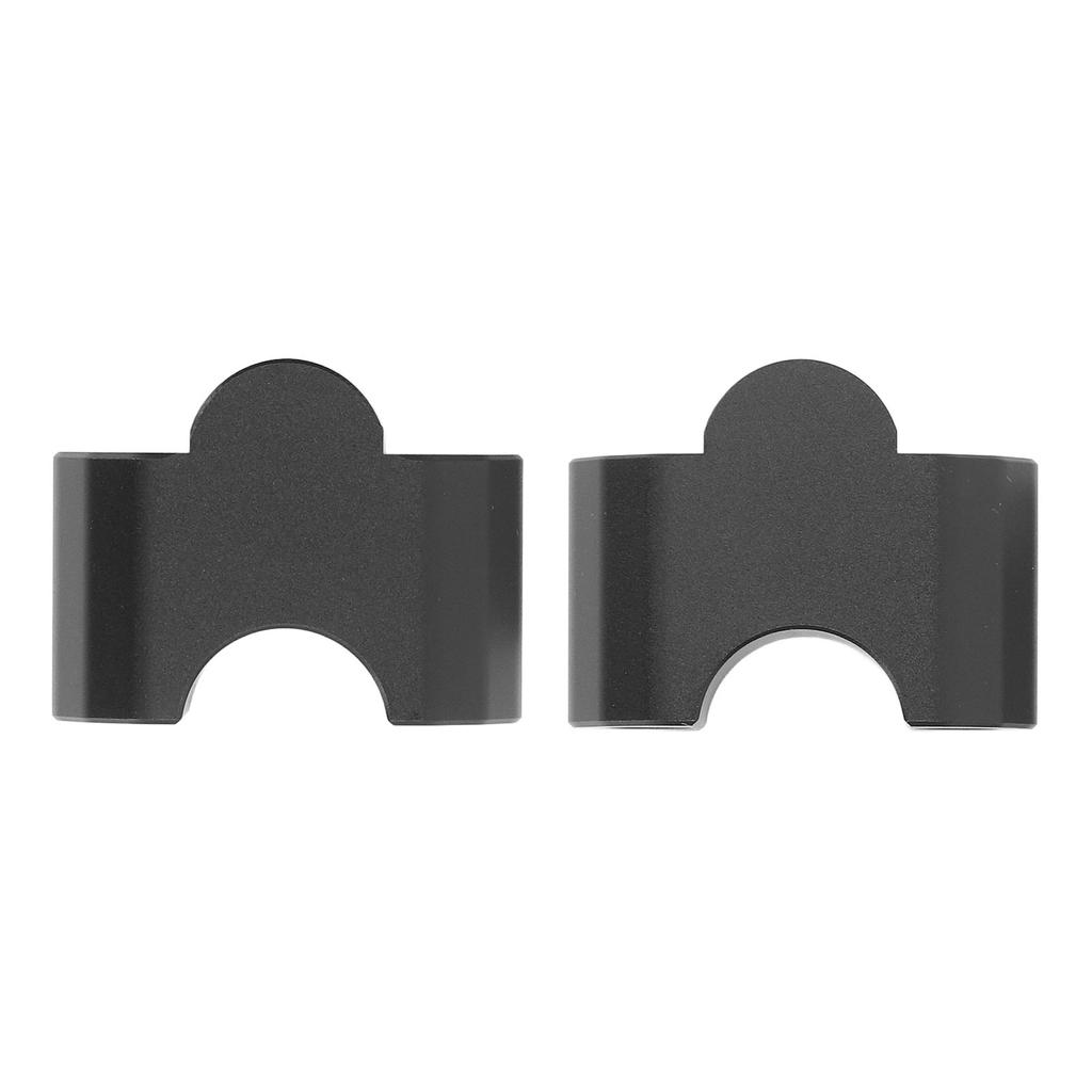 Pair of 7/8in Motorcycle Handlebar Riser 30mm Height Increasing Handle Bar Mount Clamp Riser for 650