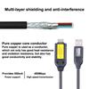 Высококачественный USB-кабель для передачи данных камеры Samsung ES65 ES75 PL170 NV3 ES7 Поддержка быстрой загрузки файлов для домашней студии
