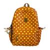 Multicolored Polka Dot Backpack Sweet Student School Bag Cute Lace Trim Rucksack  Daily