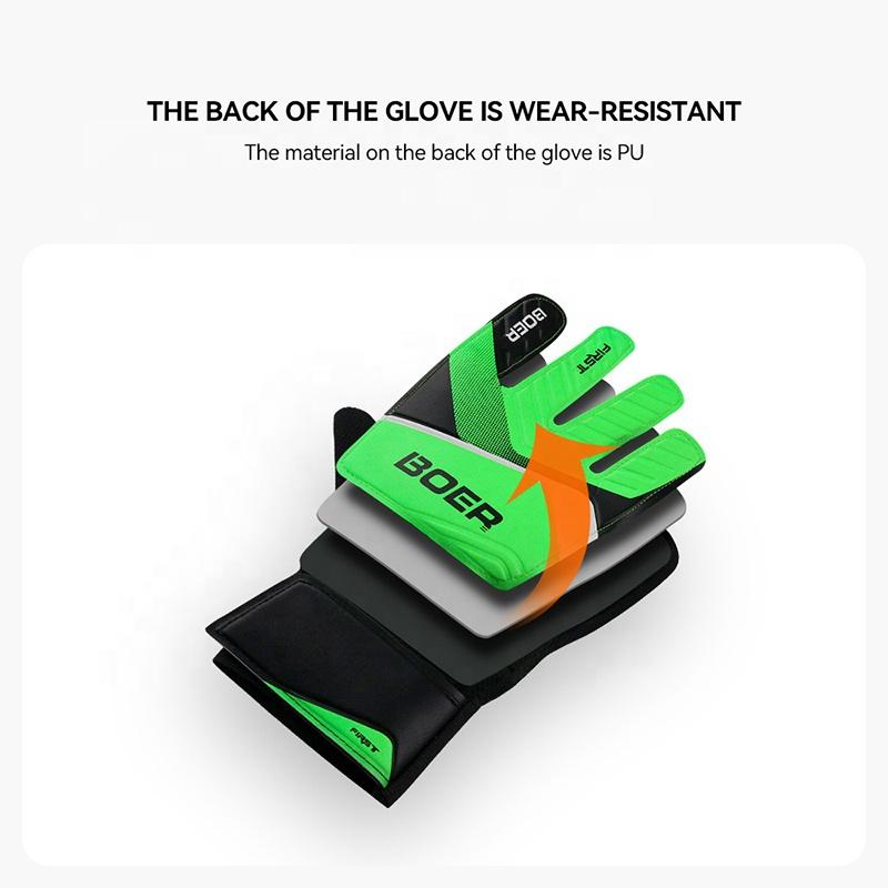 Design Children Sports Custom Football Goalkeeper Gloves Child