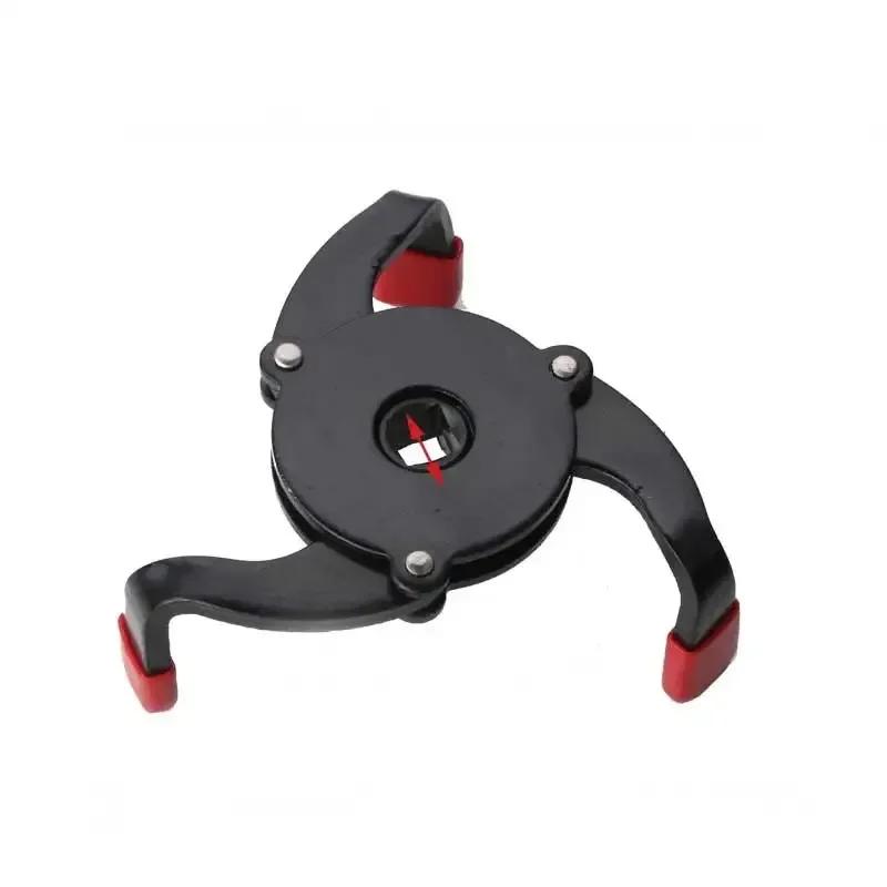 One Way Oil Filter Three Jaw Wrench Tool with Anti-skid Edging Oil Core Removal Ball Head Filter Wrench Car Trucks Repair Tools