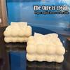 Роскошные коробки для салфеток Marshmallows Керамическая коробка для салфеток Кремовый держатель для салфеток Чехол для салфеток Коробка для хранения Декор для гостиной